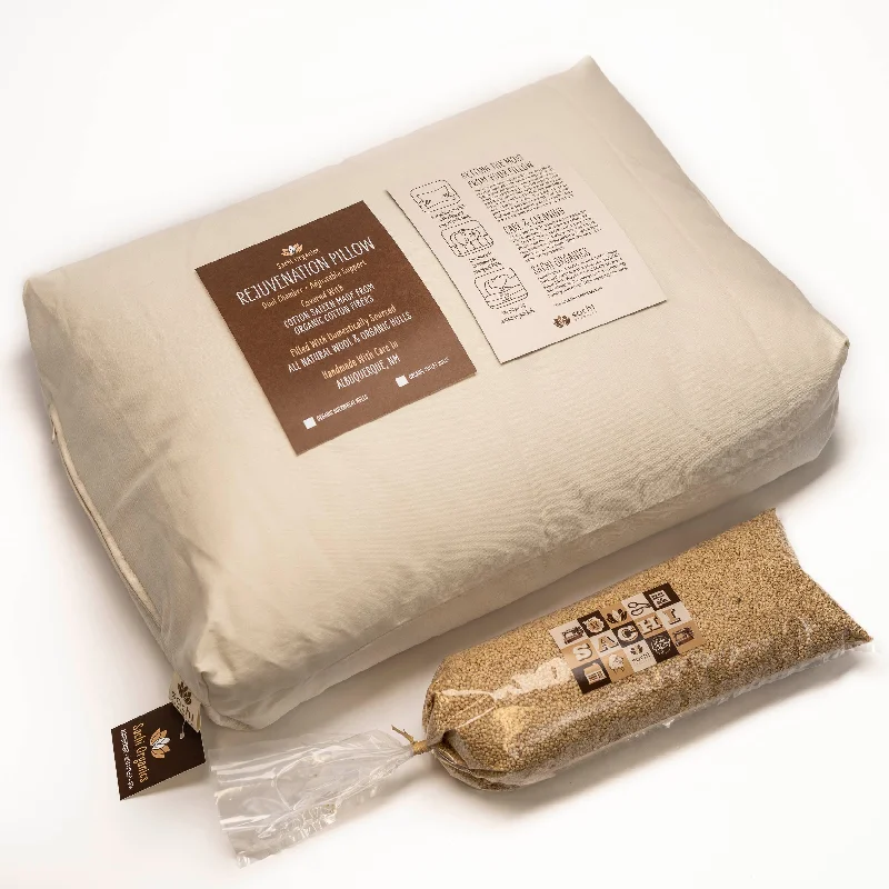 Hypoallergenic Pillows for Allergy SufferersRejuvenation Pillow: Natural Wool & Millet