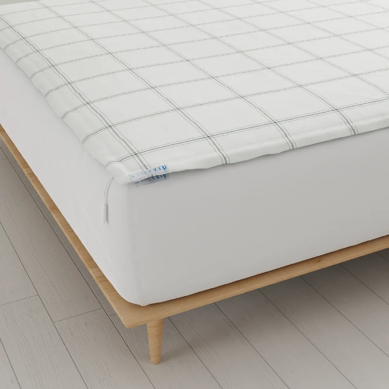 Quilted Cotton Sheets for a Warm and Inviting BedTwilluxe Flannel Fitted Sheet (Base + Zip Sheet ) - Twin XL Quilted Cotton Sheets for a Warm and Inviting BedTwilluxe Flannel Fitted Sheet (Base + Zip Sheet ) - Twin XL