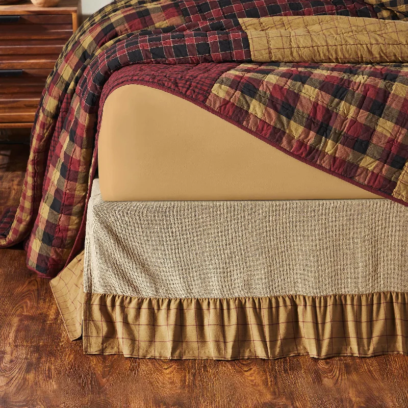 Bed skirts with a damask pattern for an elegant lookConnell Ruffled Twin Bed Skirt 39x76x16 Bed skirts with a damask pattern for an elegant lookConnell Ruffled Twin Bed Skirt 39x76x16
