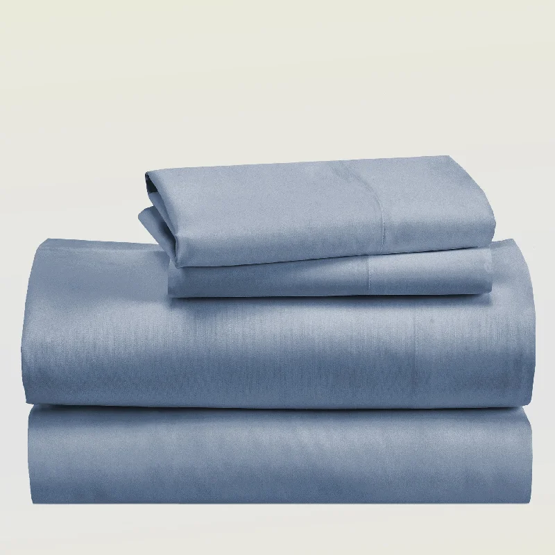 Sheet Sets with Multiple Pillowcase OptionsSheet Set - Bamboo Rayon Sateen - Silky Comfort