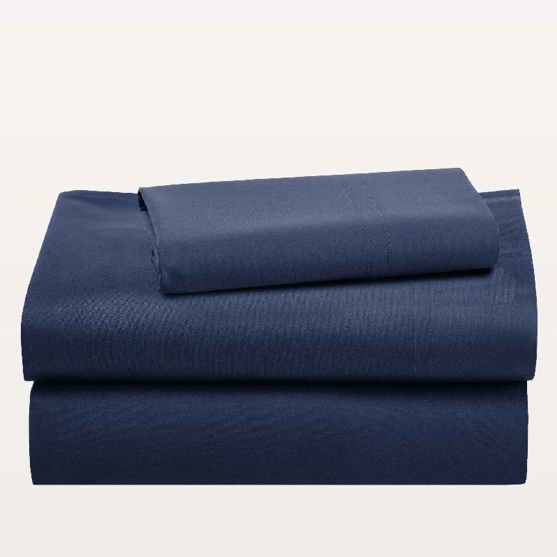 Queen - Size Sheet Sets with a European Pillowcase SetSheet Set - Classic Percale - Organic Cotton Queen - Size Sheet Sets with a European Pillowcase SetSheet Set - Classic Percale - Organic Cotton