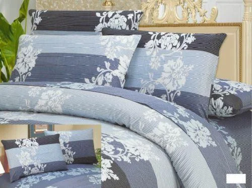 Duvet covers suitable for use with synthetic - filled comfortersDaDa Bedding Royal Navy Blue Jacquard Floral Striped Duvet Cover & Pillow Cases Set (DCM8153) Duvet covers suitable for use with synthetic - filled comfortersDaDa Bedding Royal Navy Blue Jacquard Floral Striped Duvet Cover & Pillow Cases Set (DCM8153)