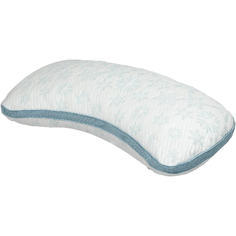 Firm Pillows for Side SleepersCooling Crescent Pillow