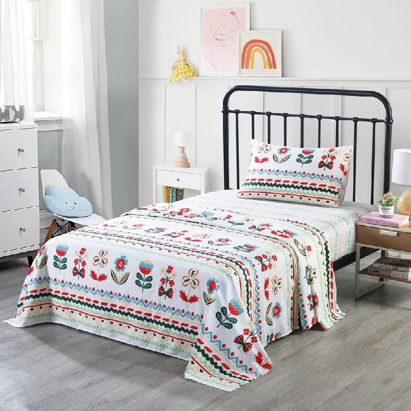 Hypoallergenic Silk Sheets for Sensitive SleepersKids Cotton Sheet Twin/Full Sheet Kids Girls Bed Sheet For Kids, SH019 Hypoallergenic Silk Sheets for Sensitive SleepersKids Cotton Sheet Twin/Full Sheet Kids Girls Bed Sheet For Kids, SH019