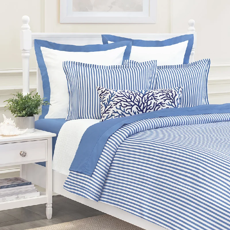 Egyptian cotton duvet covers for a luxurious and soft feelCapri Blue Larkin Duvet Cover