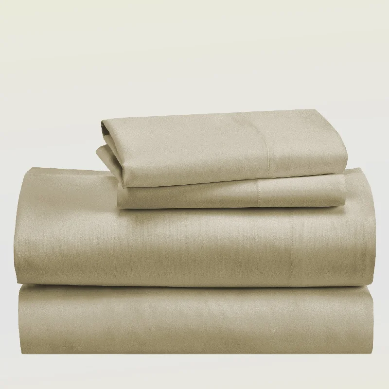 Linen - Cotton Blend Sheets for a Natural and Versatile OptionSheet Set - Bamboo Rayon Sateen - Silky Comfort Linen - Cotton Blend Sheets for a Natural and Versatile OptionSheet Set - Bamboo Rayon Sateen - Silky Comfort