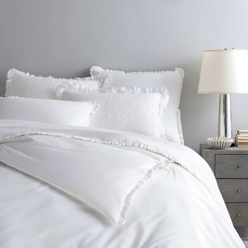 Twin XL duvet covers designed for extra - long twin beds, often used in college dormsPine Cone Hill Classic Ruffle White Duvet Cover Twin XL duvet covers designed for extra - long twin beds, often used in college dormsPine Cone Hill Classic Ruffle White Duvet Cover