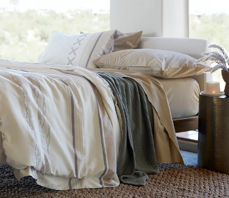Down Alternative Pillows for Ethical ChoicesDr. Weil Garment Washed Percale Sheet Set