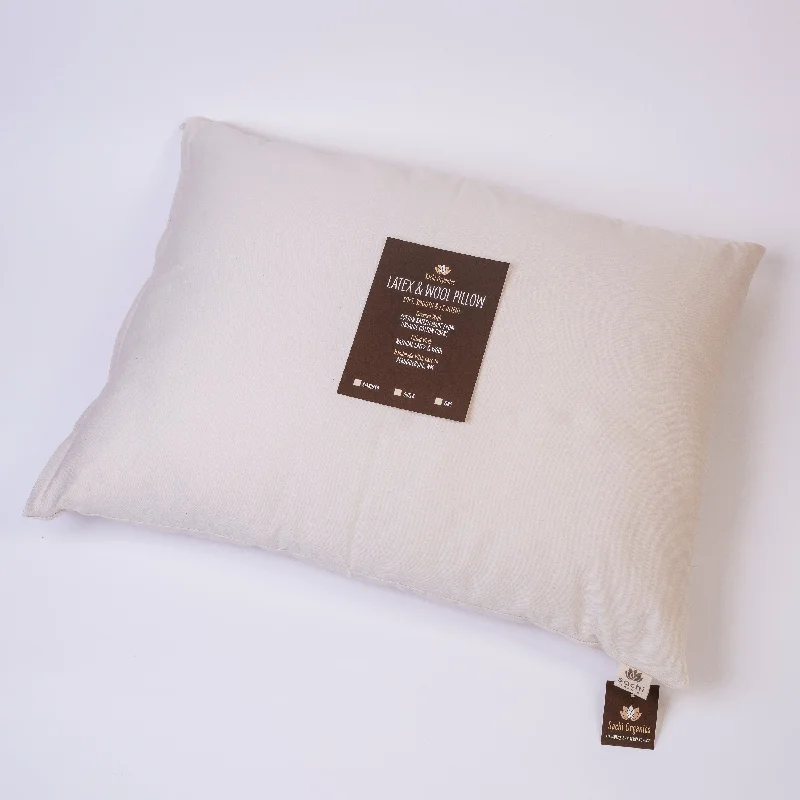 Adjustable Pillows for Customized ComfortLatex & Wool Pillow