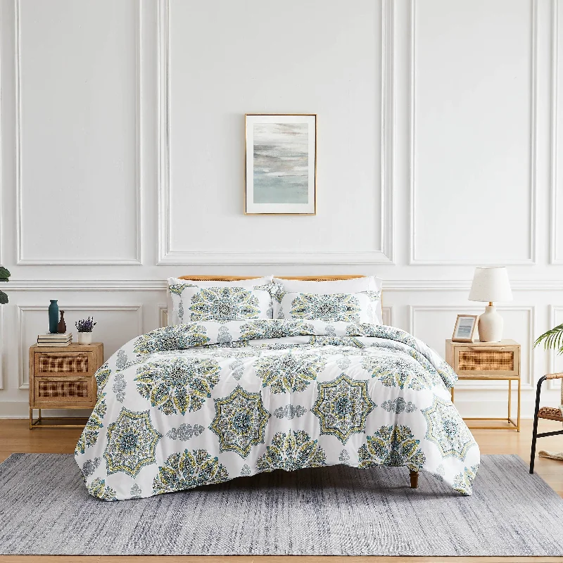 Queen - size comforters for standard queen - sized mattressesInfinity Comforter Set