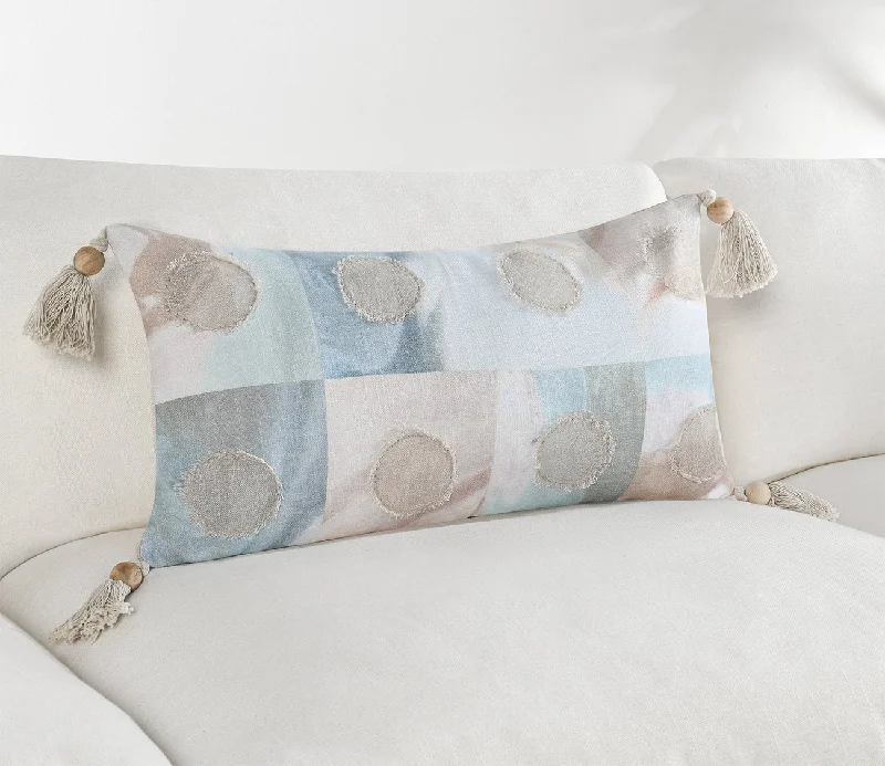 Round Pillows for Boho-Style InteriorsVilla by Classic Home Yama Multi Throw Pillow
