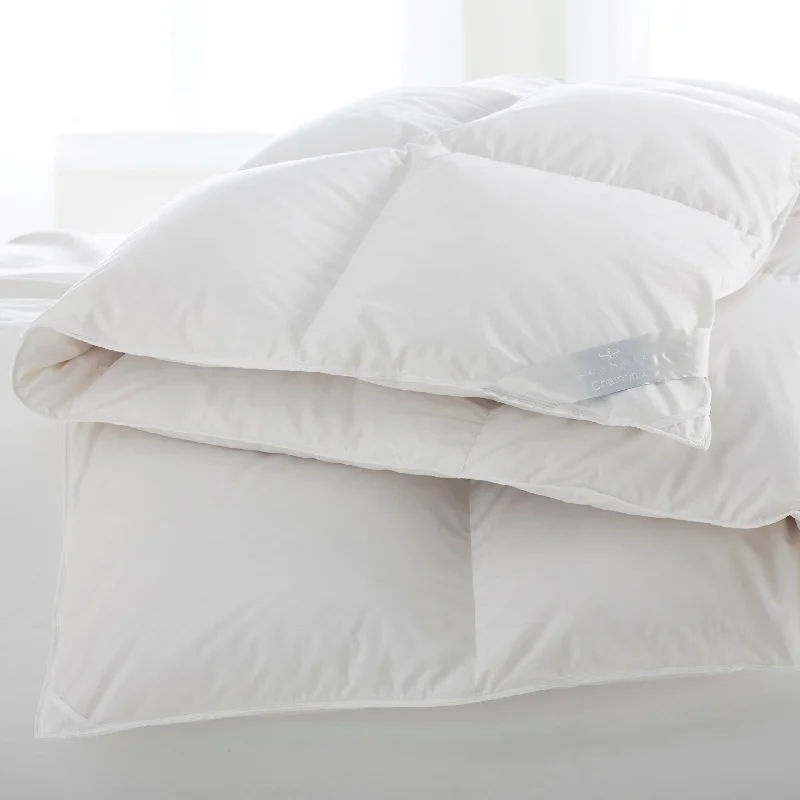 Duck down comforters with a softer feel and good warmth retentionChamonix Down Comforter