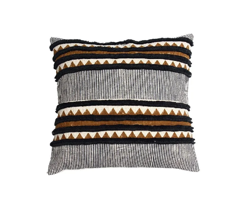 Cotton Pillows for Natural ComfortNomadic Fringe Pillow Cover