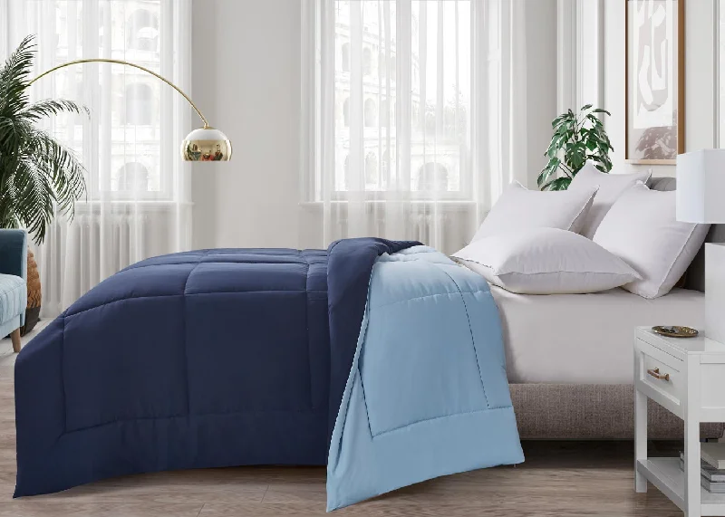 Silk - filled comforters for a luxurious and smooth touchBlue Ridge Reversible Down Alternative Comforter Silk - filled comforters for a luxurious and smooth touchBlue Ridge Reversible Down Alternative Comforter