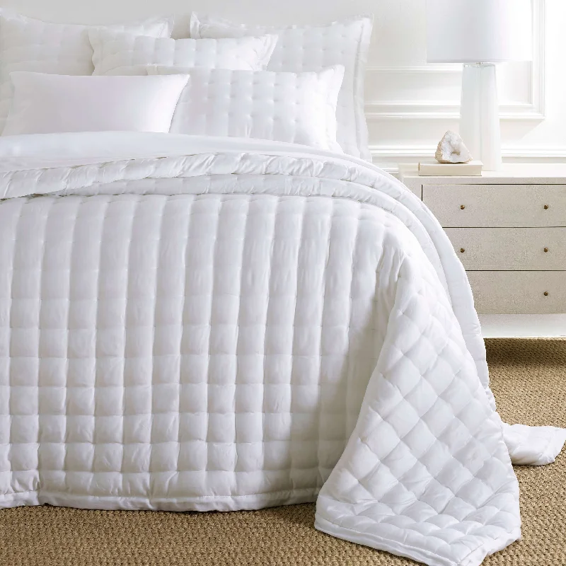 Duvet covers that work well with memory - foam mattresses for added comfortPine Cone Hill Silken Solid Puff Coverlet Duvet covers that work well with memory - foam mattresses for added comfortPine Cone Hill Silken Solid Puff Coverlet
