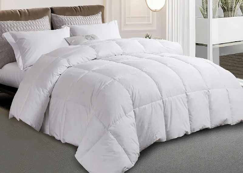 Wool - filled comforters with natural moisture - wicking and temperature - regulating featuresMartha Stewart White Goose Feather and Down Comforter Wool - filled comforters with natural moisture - wicking and temperature - regulating featuresMartha Stewart White Goose Feather and Down Comforter