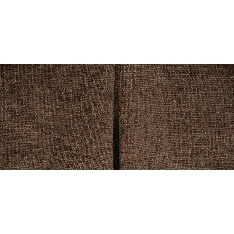 Bed skirts with a geometric cut - out designBungalow Mocha Bed Skirt
