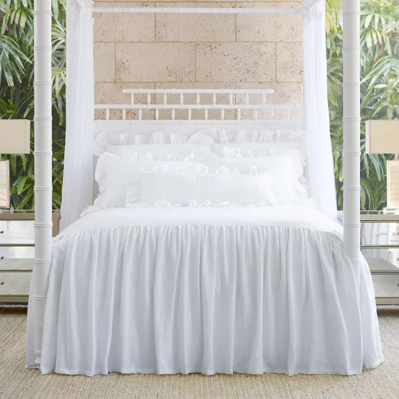 Polyester duvet covers with durability and colorfastnessPine Cone Hill Wilton White Bedspread Polyester duvet covers with durability and colorfastnessPine Cone Hill Wilton White Bedspread