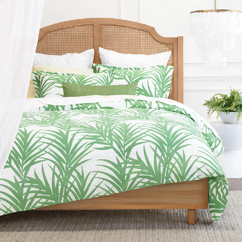 Queen - size duvet covers for standard queen - sized mattressesGreen Laguna Duvet Cover