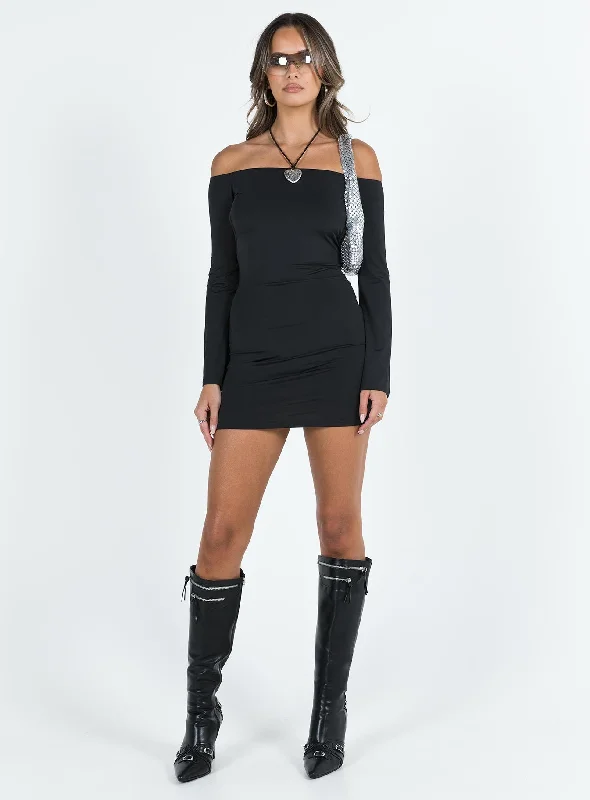 Dayne Mini Dress Black