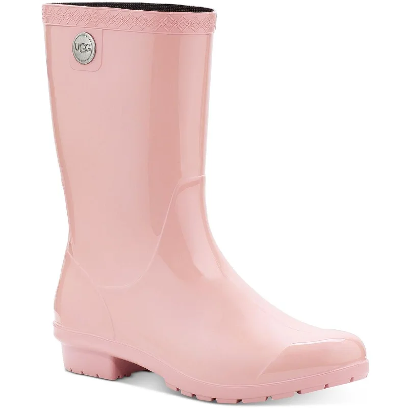 Sienna Womens Rubber Mid-Calf Rain Boots