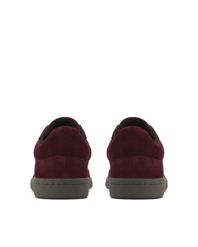 Delaney Suede Burgundy