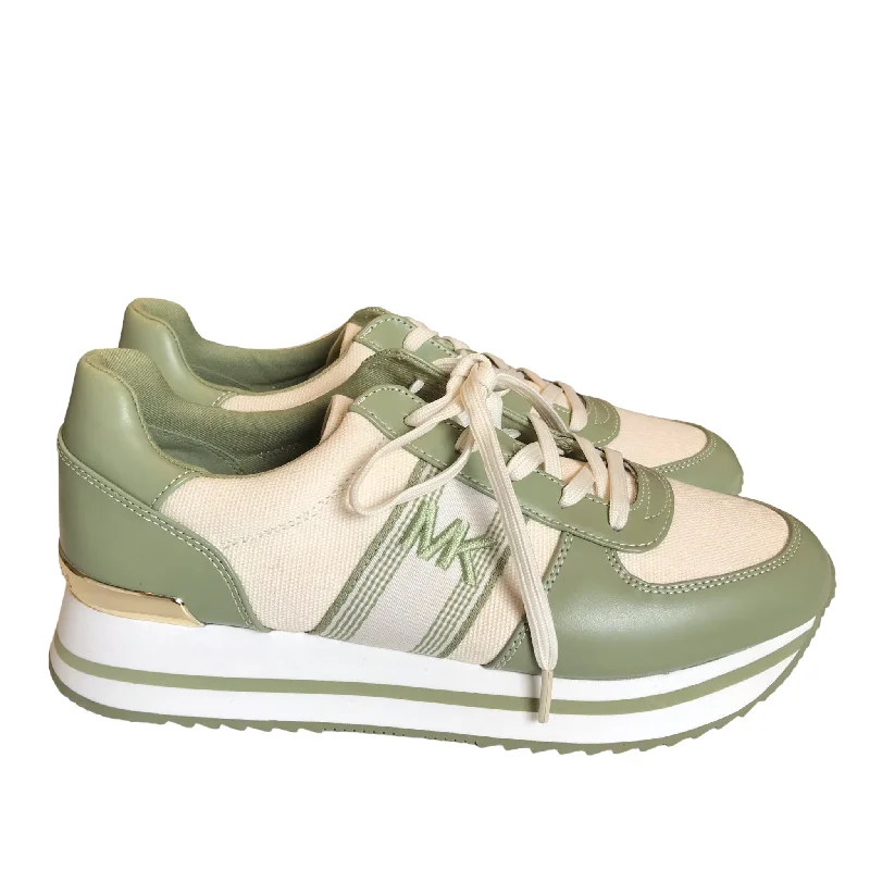 GREEN SHOES SNEAKERS by MICHAEL BY MICHAEL KORS Size:9