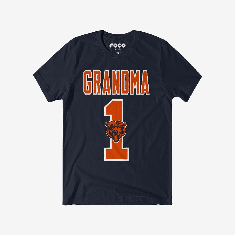 Chicago Bears Number 1 Grandma T-Shirt