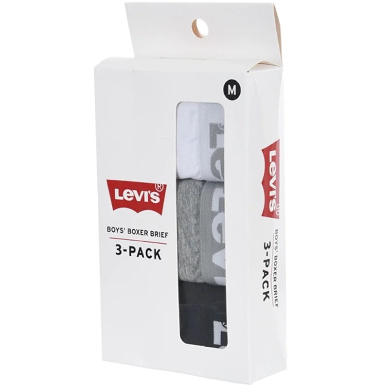 Levi's Boxer Shorts 3-Pack White