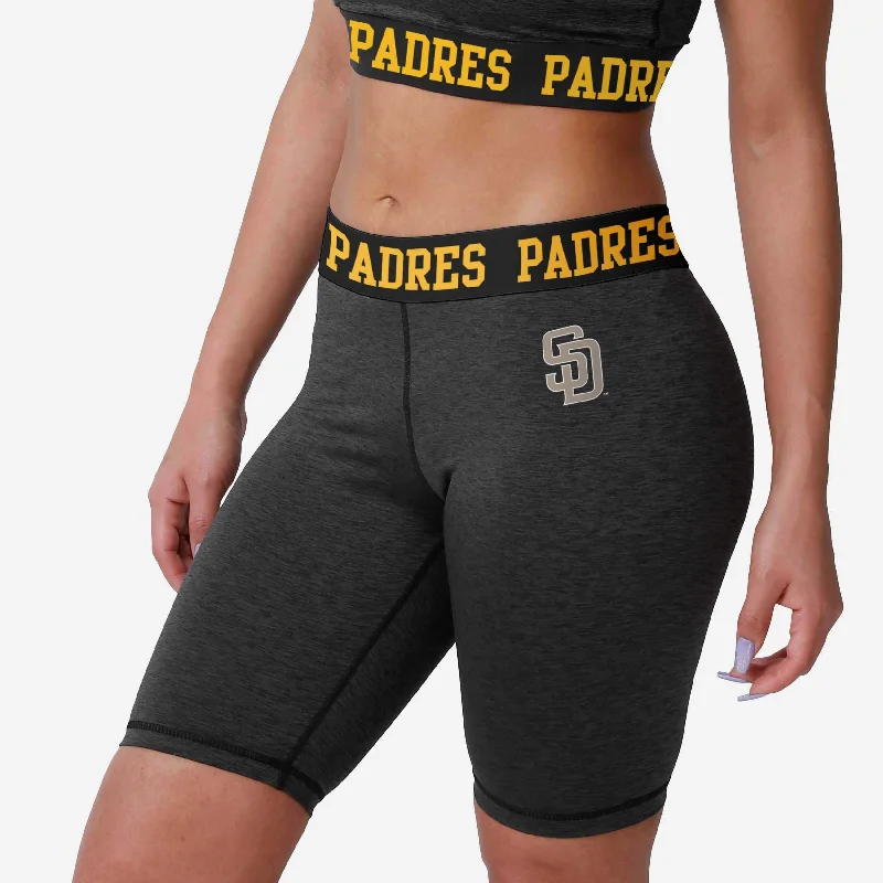 San Diego Padres Womens Team Color Static Bike Shorts