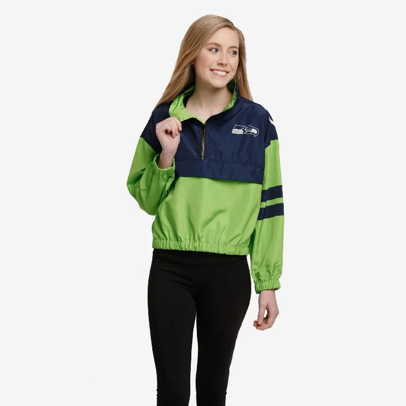 Seattle Seahawks Womens Winning Play Windbreaker