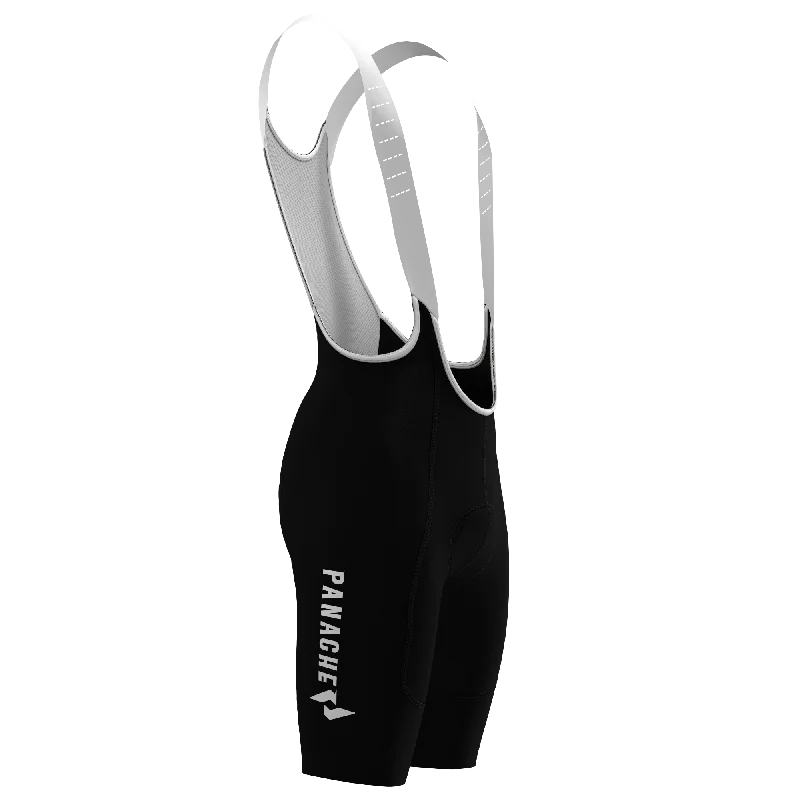 Women's WT 2ND SKIN Bib Short - Black w/Panache Logo