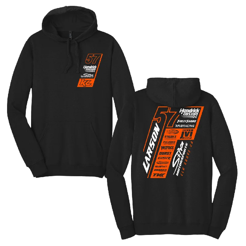 2024 #57 Crew Design- Adult Black Hooded Sweatshirt