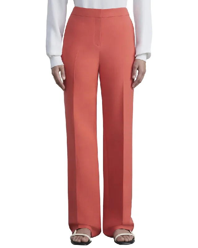 Lafayette 148 New York Gates Wool & Silk-Blend Pant