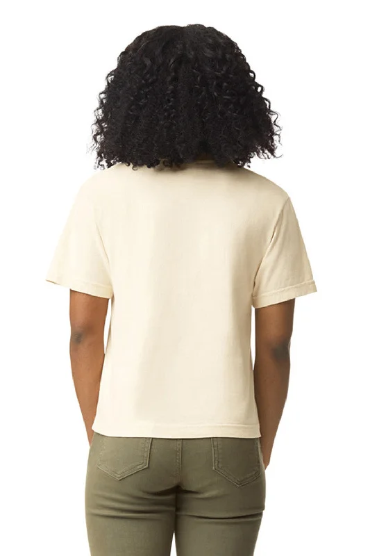 Comfort Colors Womens Short Sleeve Crewneck T-Shirt - Ivory