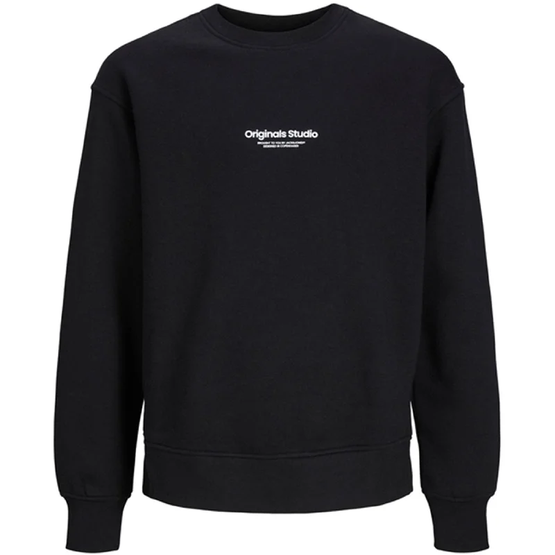 Jack & Jones Junior Black Jorvesterbro Sweatshirt