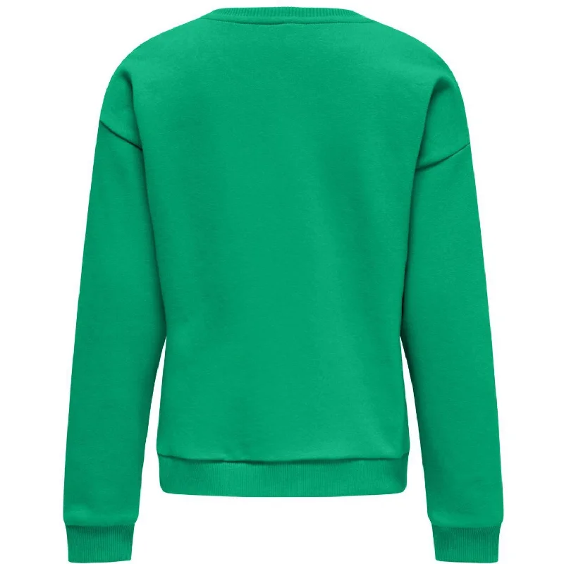 kids ONLY Deep Mint Valerie Bow Sweatshirt