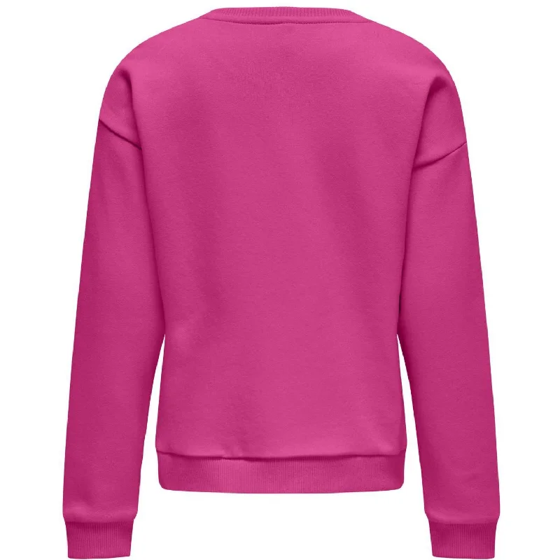 kids ONLY Raspberry Rose Valerie Bow Sweatshirt