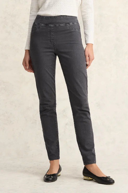 Bengajean® Full Length Skinny Leg - Grey Wash