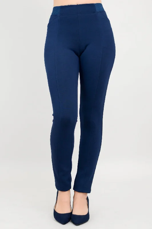 Nadia Petite Pant, Indigo, Modal