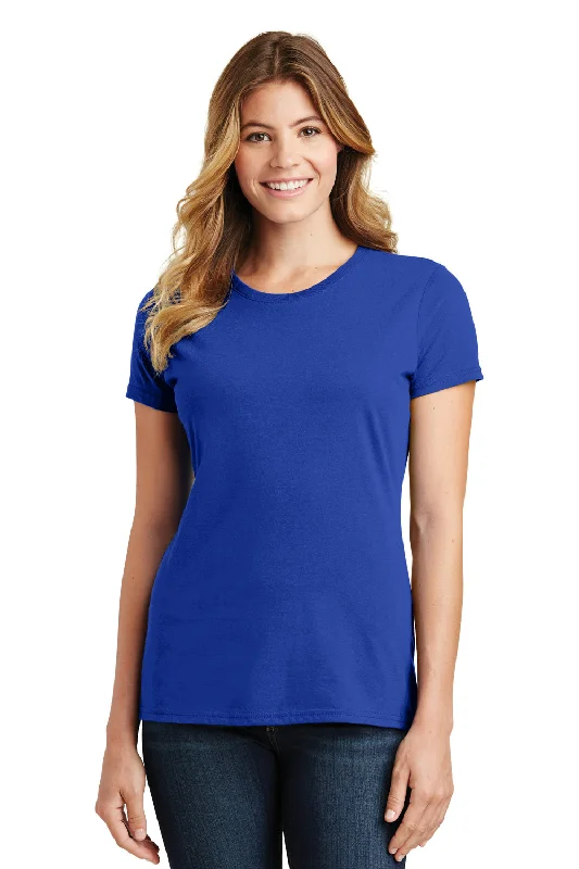 Port & Company Womens Fan Favorite Short Sleeve Crewneck T-Shirt - True Royal Blue