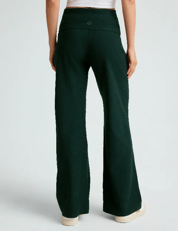 Spacedye Foldover Wide Leg Pant