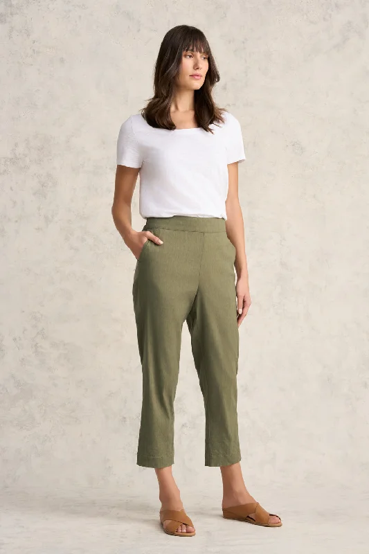 7/8 Tapered Pant - Khaki