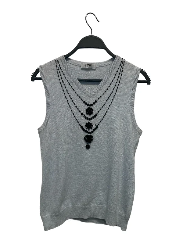 MOSCHINO CHEAP & CHIC///Vest/S/Plain/Wool/BLU//W [Designers] Mode/