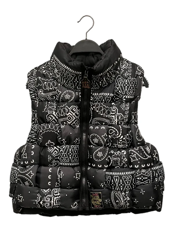 KAPITAL/Puffer Vest/OS/Paisley/Nylon/BLK/k.eel vest