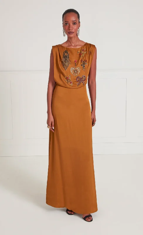 Adalina Gown - Honey