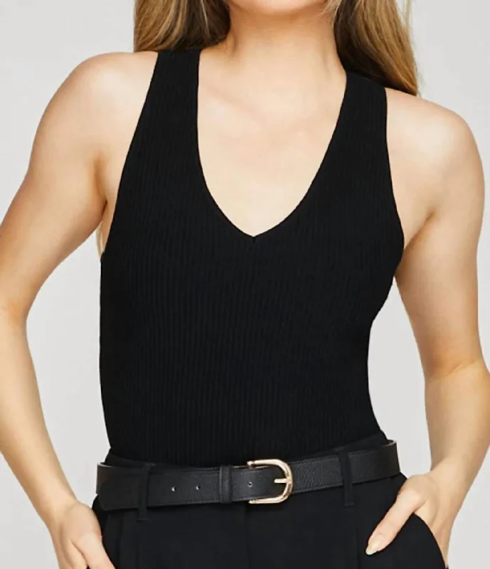 Astor Tank In Black