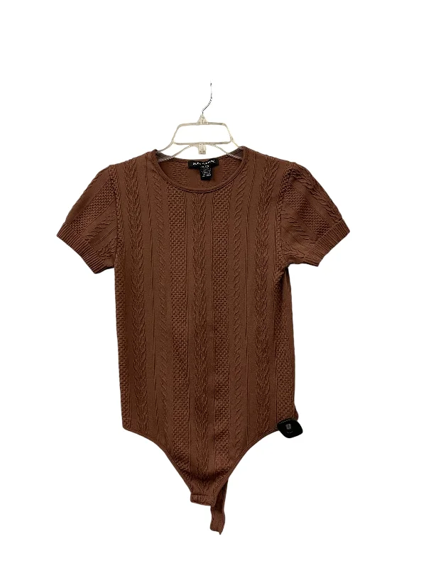 Bodysuit By Soho Design Group In Brown, Size: Onesize