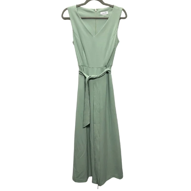 Jumpsuit By Calvin Klein In Green, Size: 2