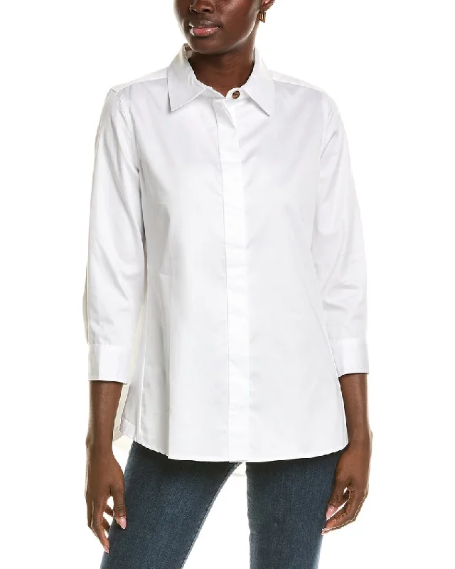 tyler böe Ginny Button Back Shirt